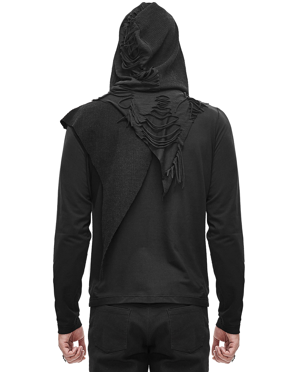 ◆nyxx◆ DEVIL HOODIE VEST BLACK DEVIL HOODIE VEST (BLACK) - NYXX | 60% - Asian Fashion