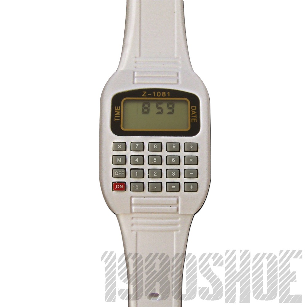 New Retro Calculator Watch Geek Chic Vintage 80s Neon Rave Party ...