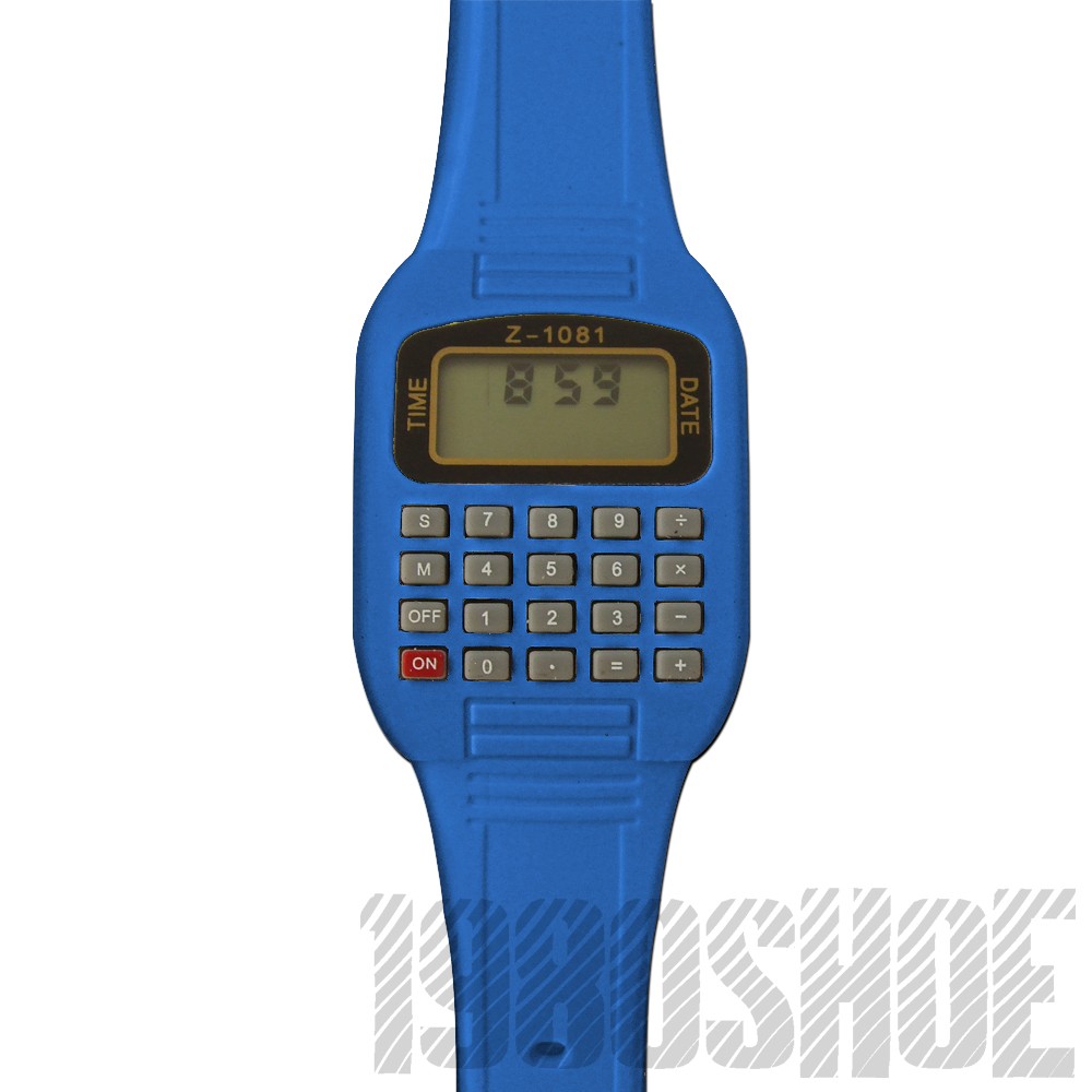 New Retro Calculator Watch Geek Chic Vintage 80s Neon Rave Party ...