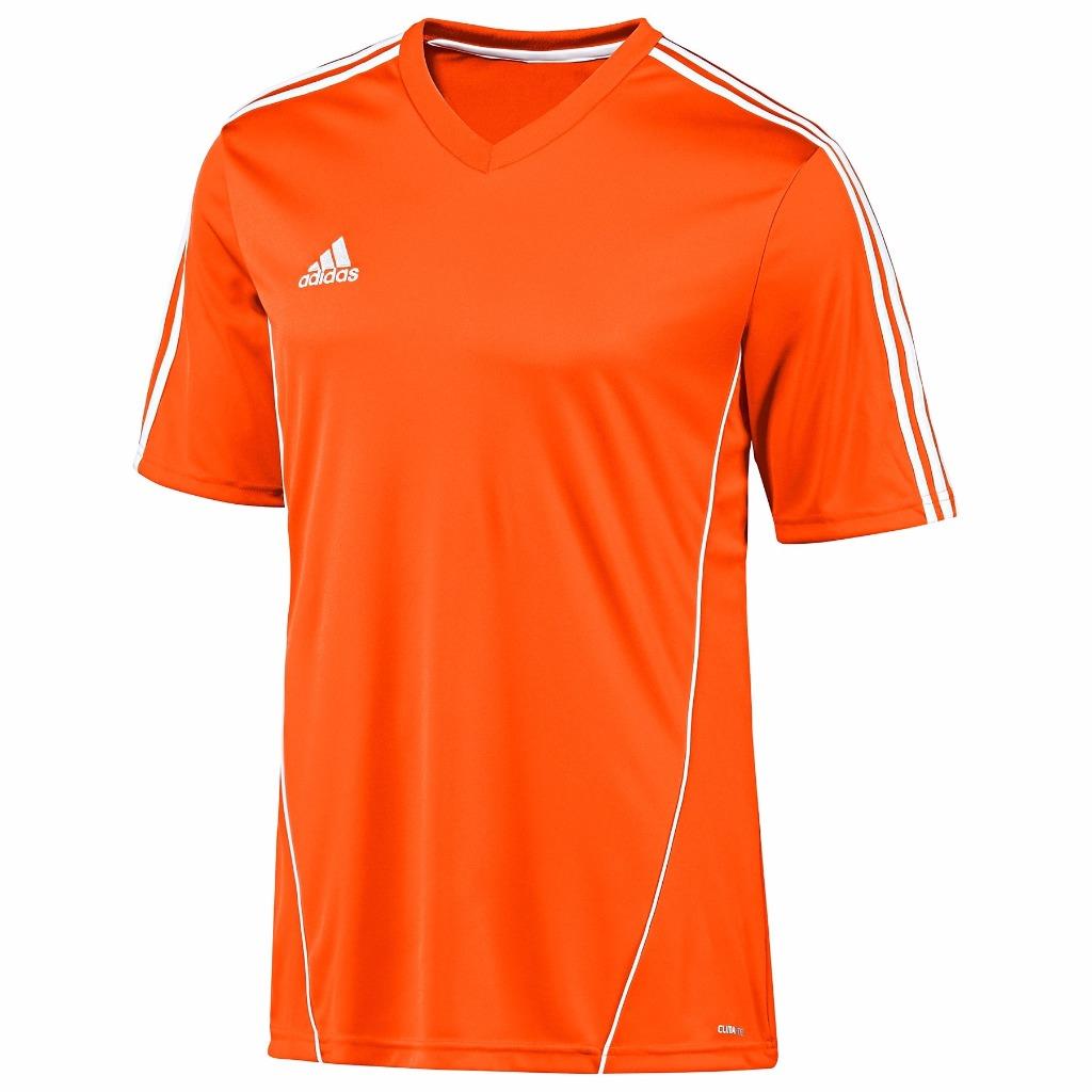 adidas Climalite Mens Estro Football Training Top Jersey T Shirt Gym ...
