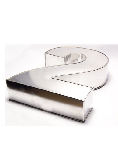 Number Cake Baking Tins EURO TINS Birthday Numeral 0 - 9 - 14