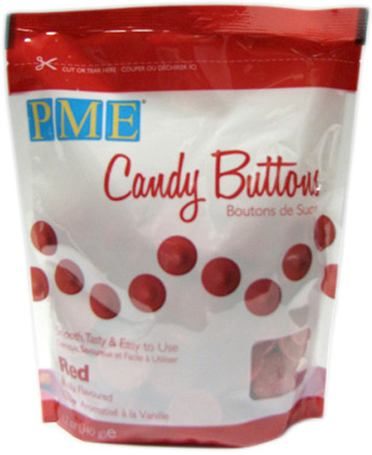 Red Candy Buttons 12oz