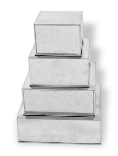 4 Tier Square Multilayer Baking Tins 3