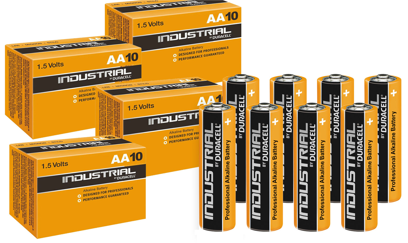 Duracell AA AAA Industrial Battery MN1500 MN2400 Alkaline Replaces
