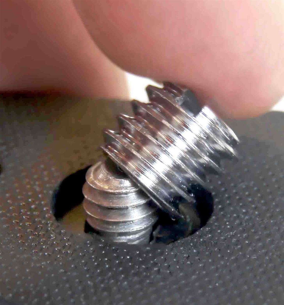 PhotR 2x 1/4" Female to 3/8" Male Conversion Tripod Head Thread