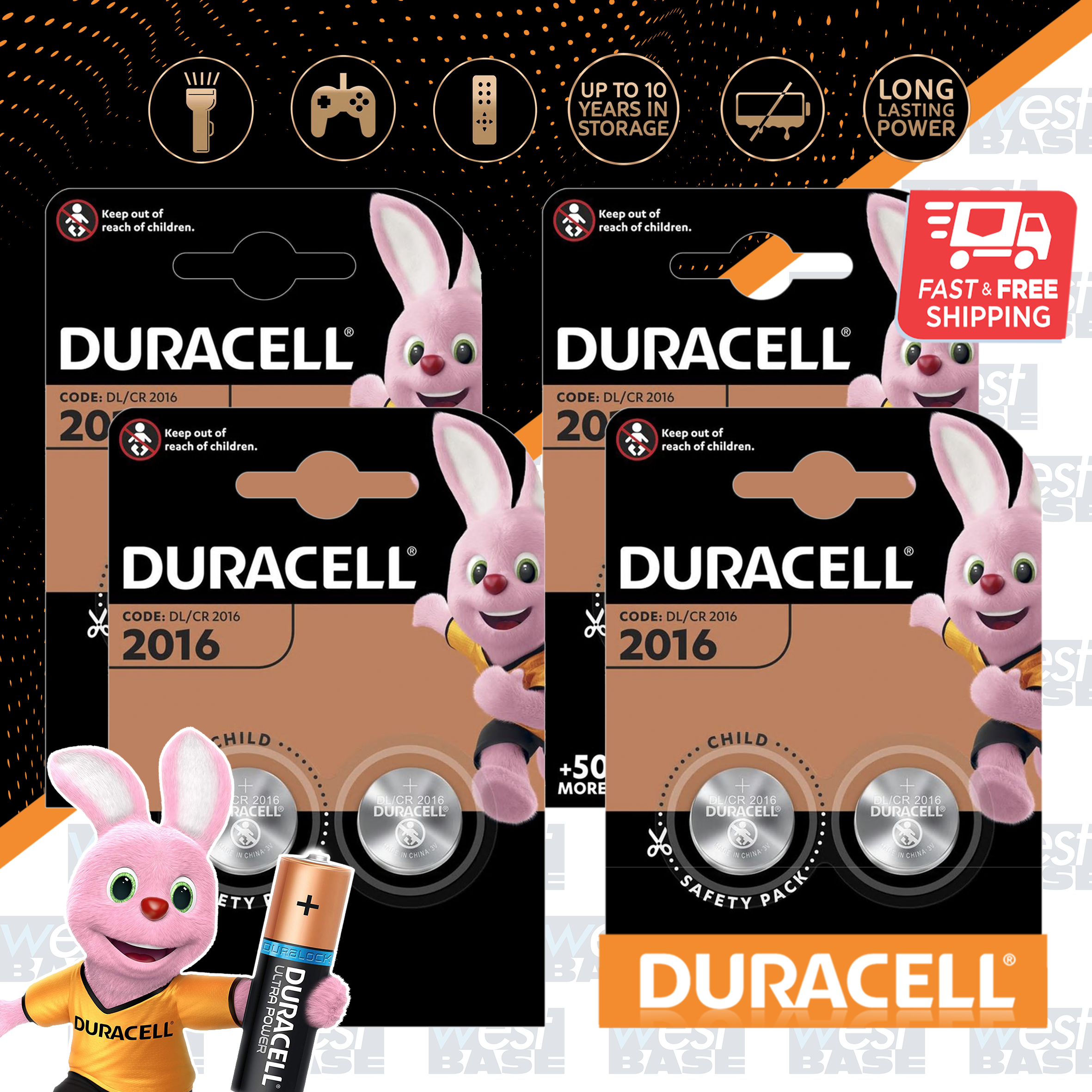 DURACELL Lithium COIN CELL Batteries CR DL 1616 1620 2016 2025 2032 2430 2450  eBay