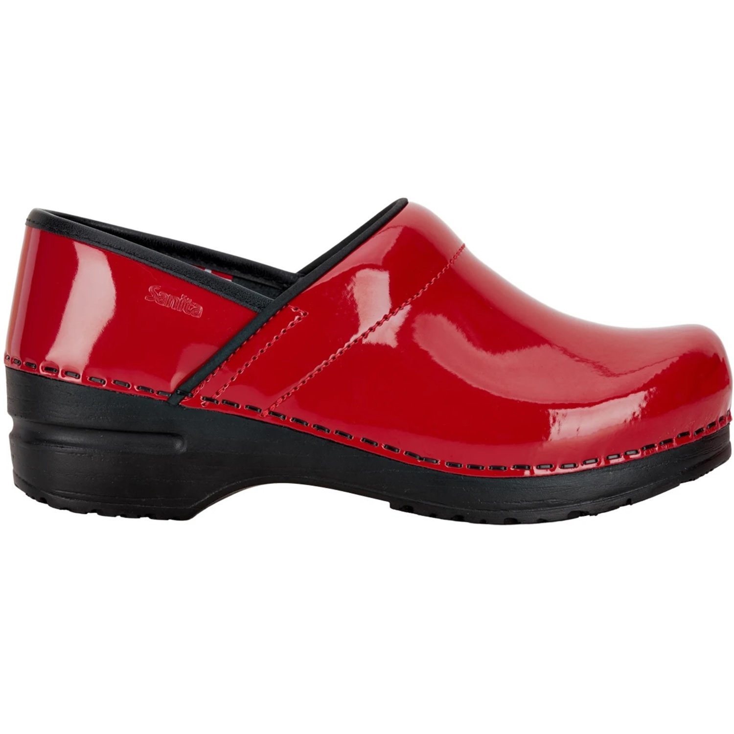 Sanita Professional Patent Closed Clogs In Red Art457406 Ebay 6148