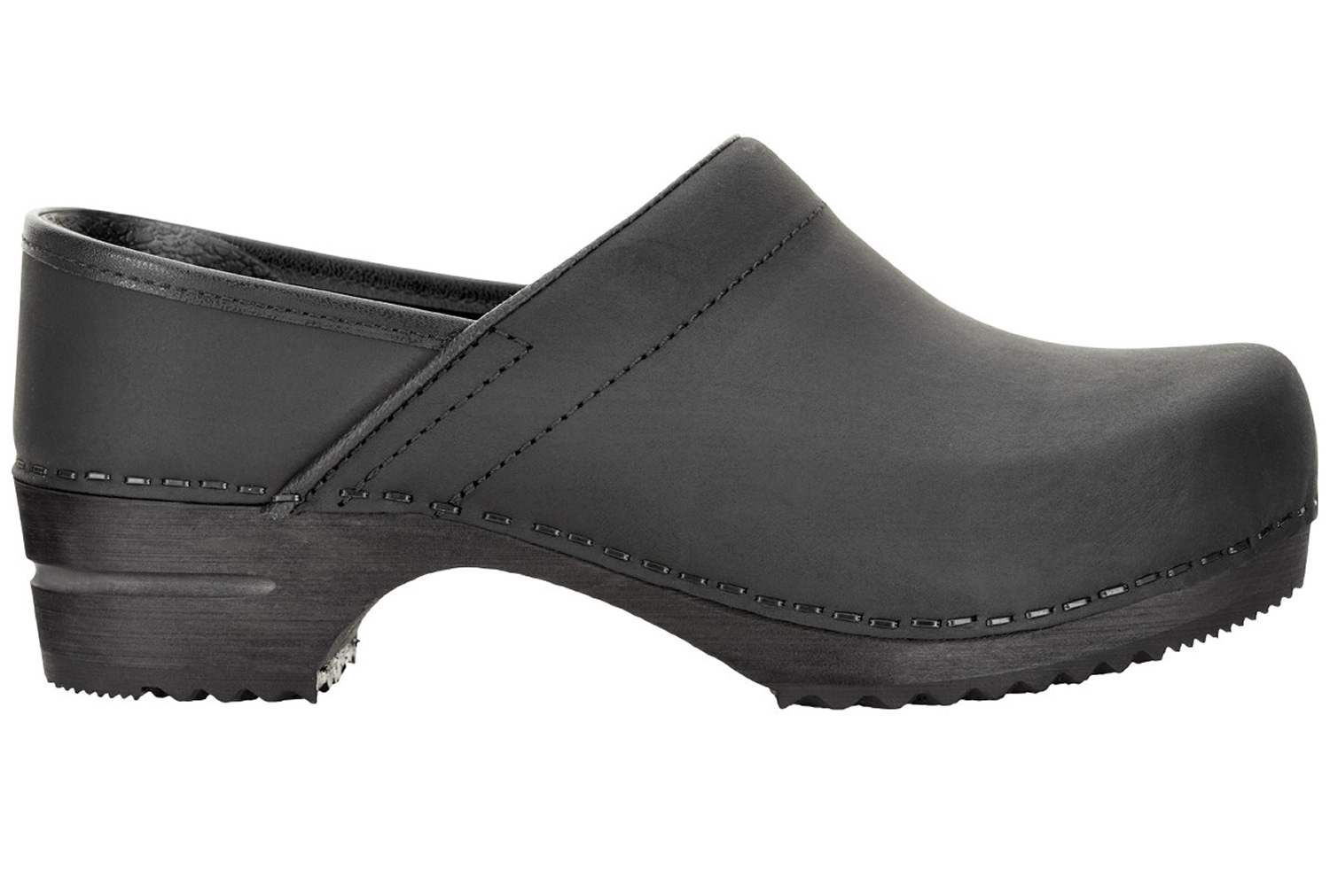 sanita black clogs