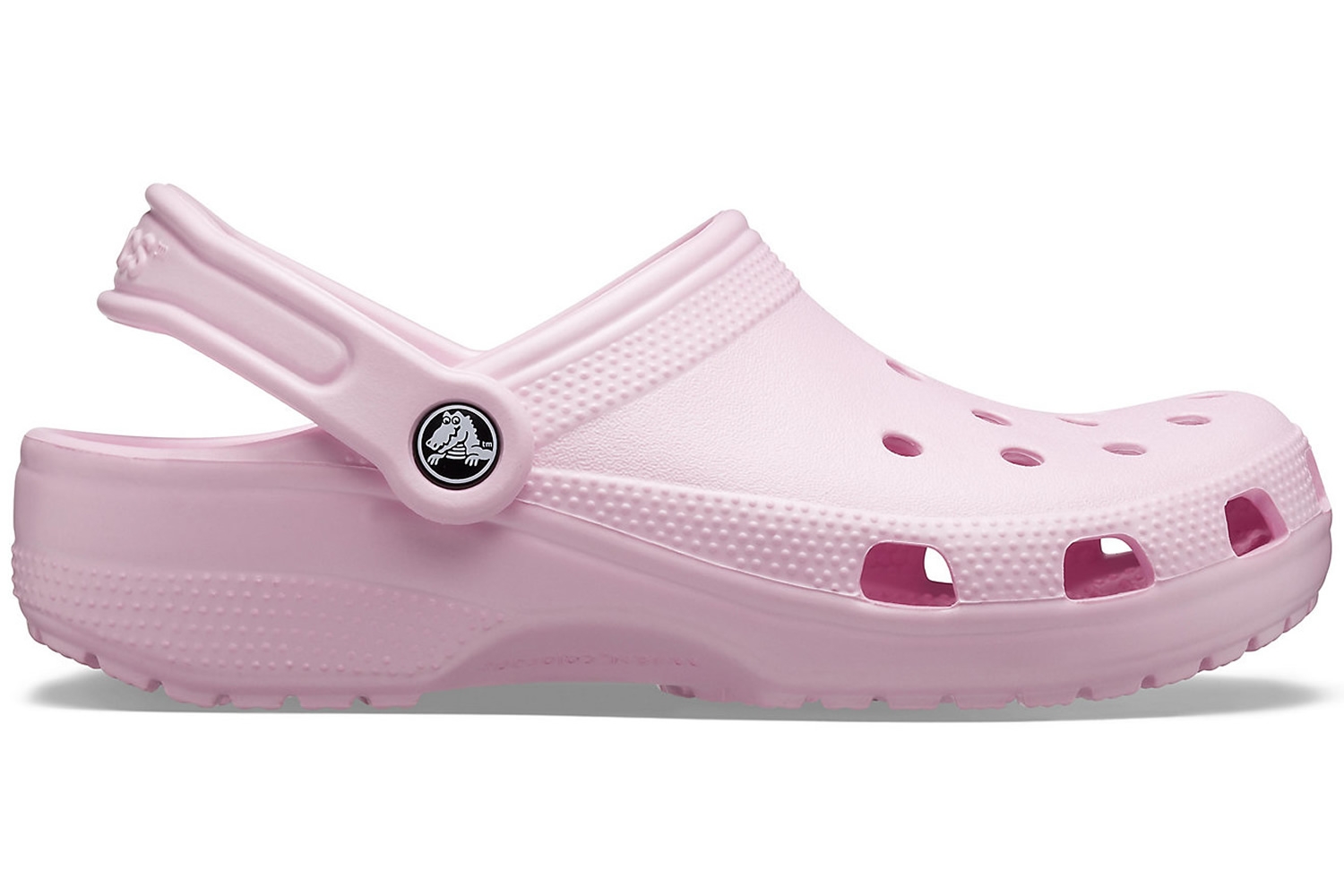 ballerina pink fuzzy crocs