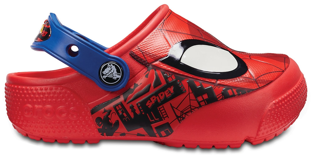 kids spiderman crocs