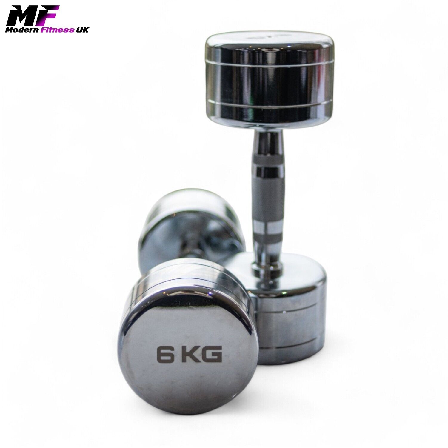 Chrome Dumbbell Weights, High Quality for Home or Gym. Sold In Pairs - Picture 8 of 11