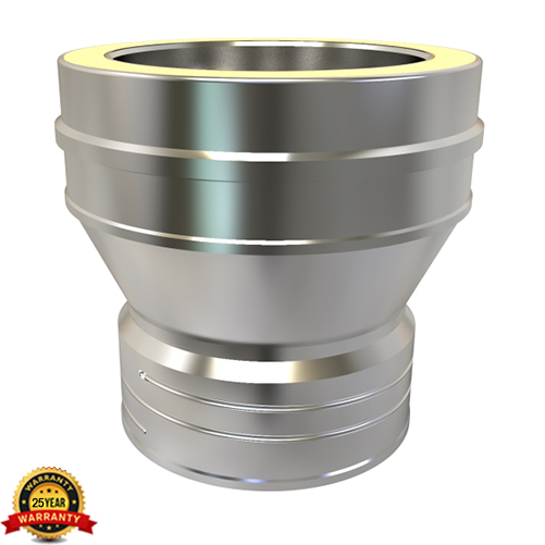 5 Inch Twin Wall Chimney Pipe Stainless Steel for Wood Burning Multi fuel Stoves - Picture 27 of 72