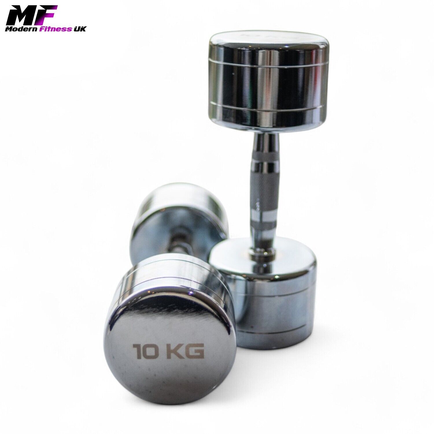 Chrome Dumbbell Weights, High Quality for Home or Gym. Sold In Pairs - Picture 7 of 11