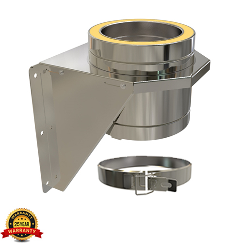 5 Inch Twin Wall Chimney Pipe Stainless Steel for Wood Burning Multi fuel Stoves - Picture 50 of 72