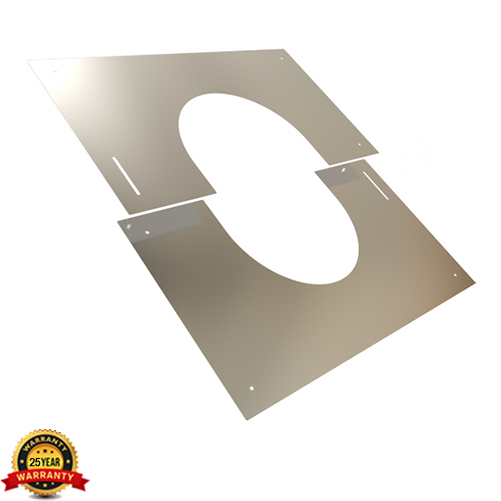 5 Inch Twin Wall Chimney Pipe Stainless Steel for Wood Burning Multi fuel Stoves - Picture 64 of 72