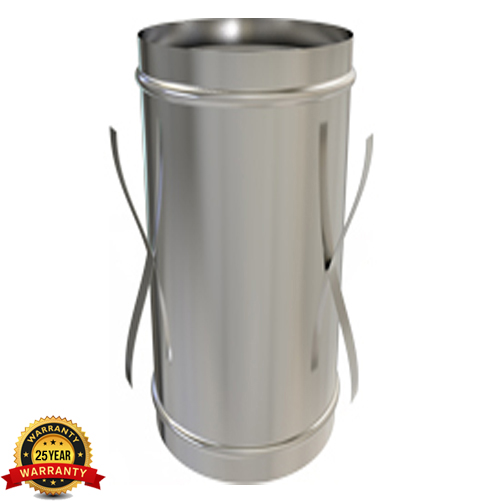 5 Inch Twin Wall Chimney Pipe Stainless Steel for Wood Burning Multi fuel Stoves - Picture 69 of 72